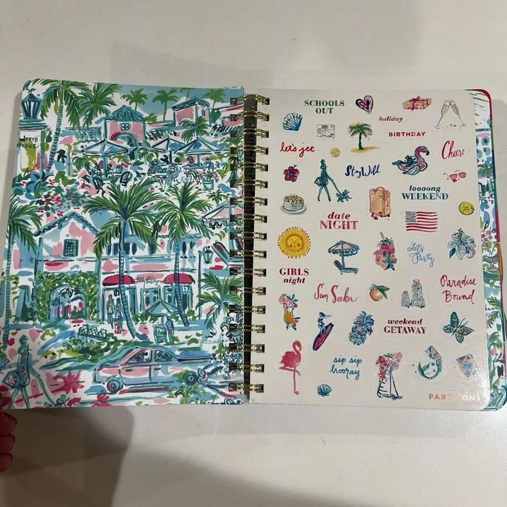 Old Lilly planner